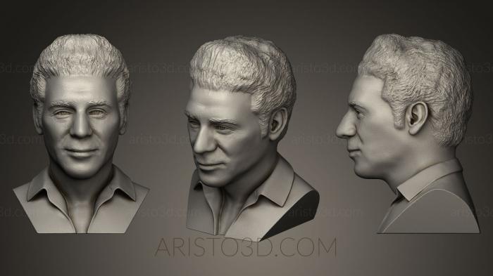 Busts and bas-reliefs of famous people (BUSTC_0120) 3D model for CNC machine